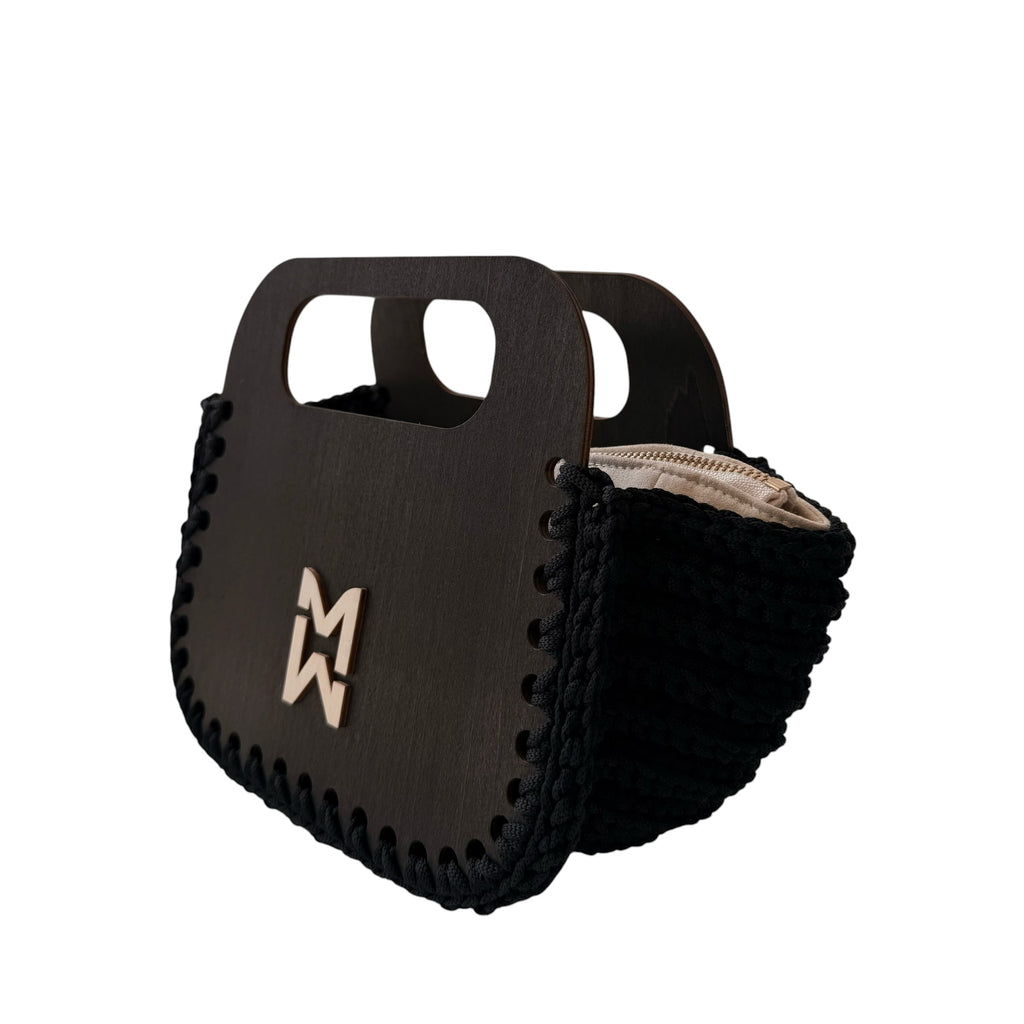 Noir - Luxury Handmade Crochet Handbag